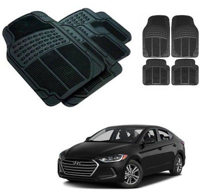 After cars Rubber 3D Mat For  Hyundai Elantra(Black)