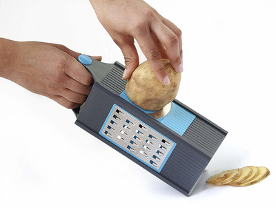 A to z collection A2ZC Slicer Vegetable & Fruit Grater & Slicer(1 4 In 1 Slicer)