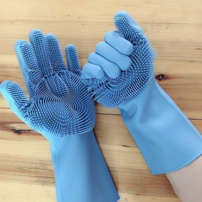KBMART Silicone gloves for Gardening Wet and Dry Wet and Dry Glove Set(Free Size Pack of 2)