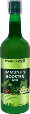 Naturewell IMMUNITY BOOSTER Juice for Building Immunity and Digestion Booster Contains GILOY TULSI PAPITA I No Added Sugar(500 ml)