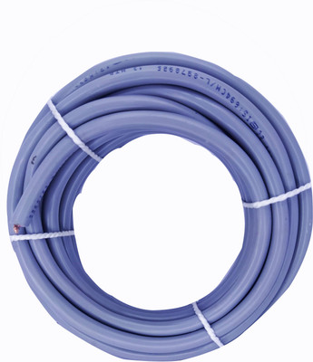 Oxcord 2 core Round Copper Wires and Cables 2.5mm 5 meter 2.5 sq/mm Purple 5 m Wire(Purple)