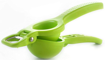 Macro Plastic Hand Juicer Lemon Squeezer with Bottle Opener Multicolor Hand Juicer(Multicolor)