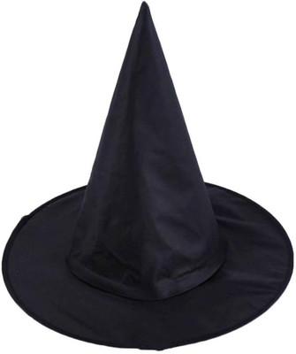 KAKU FANCY DRESSES Witch Hat(Black, Pack of 3)