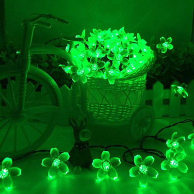 Infiprises 20 LEDs 4 m Green Steady Flower Rice Lights(Pack of 1)