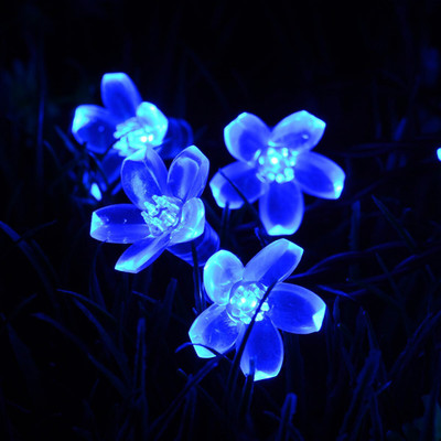NISCO 36 LEDs 8 m Blue Steady Flower Rice Lights(Pack of 1)
