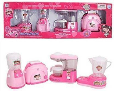 Crystal zone 4 in 1 Household Set With Milk Maker, Water Dispenser Coffee Maker And Bread Maker