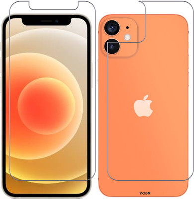 Yoox Front and Back Screen Guard for Apple iPhone 12 Mini(Pack of 2)