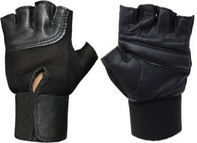 HMFURRYS FINEST Sports gloves Gym & Fitness Gloves(Black)