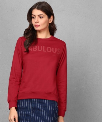 METRONAUT Full Sleeve Printed Women Sweatshirt
