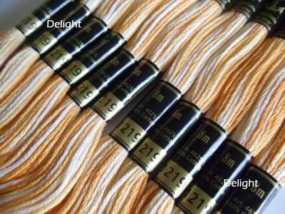 ANCHOR multi color Thread(8 m Pack of25)