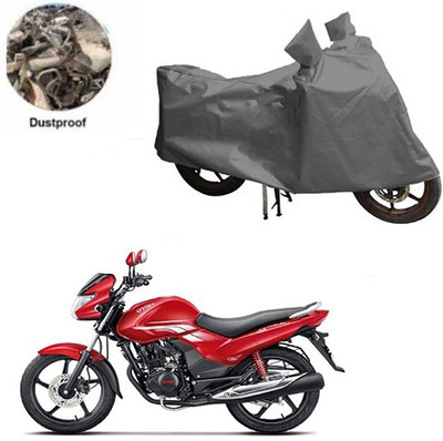 MOTOWORLD Waterproof Two Wheeler Cover for Hero(Achiever, Grey)