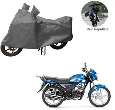 RPSENTTERPR Waterproof Two Wheeler Cover for Hero(CD 110 Dream, Grey)