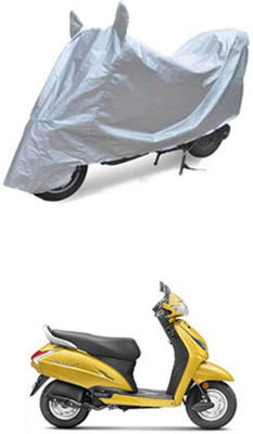 Z Tech Two Wheeler Cover for Honda(Silver)