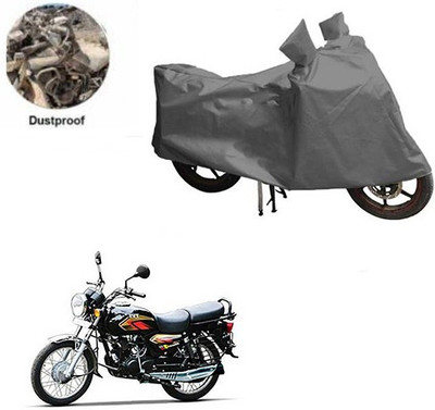 MOTOWORLD Waterproof Two Wheeler Cover for TVS(Max 4R, Grey)