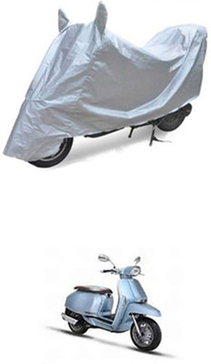Z Tech Two Wheeler Cover for Universal For Bike(Silver)