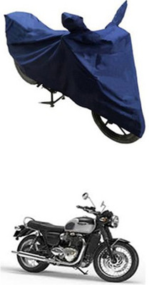 Z Tech Two Wheeler Cover for Triumph(Blue)