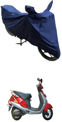 YOGE Two Wheeler Cover for Kinetic(Blue)