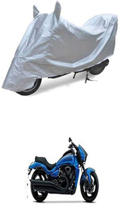 Z Tech Two Wheeler Cover for Suzuki(Silver)