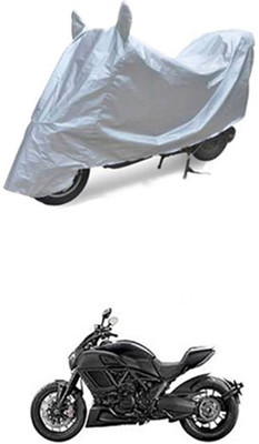 Z Tech Two Wheeler Cover for Ducati(Silver)