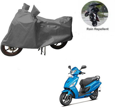 MOTOWORLD Waterproof Two Wheeler Cover for Hero(Maestro Edge, Grey)