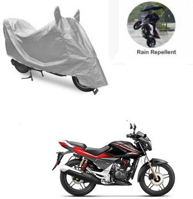 Motoren Waterproof Two Wheeler Cover for Honda(CBZ Extreme, Silver)