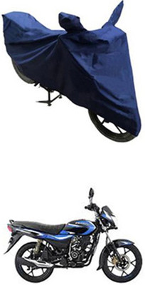 Wild Panther Two Wheeler Cover for Bajaj(Platina 100 DTS-i, Blue)