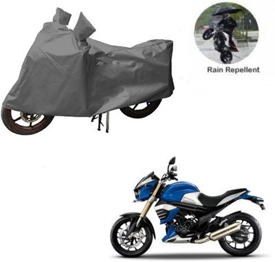 RPSENTTERPR Waterproof Two Wheeler Cover for Mahindra(MOJO XT 300, Grey)