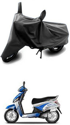 Z Tech Two Wheeler Cover for Mahindra(Grey)