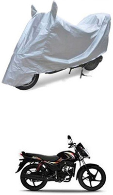 Z Tech Two Wheeler Cover for Mahindra(Pantero, Silver)