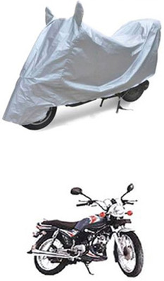 Z Tech Two Wheeler Cover for Kinetic(Silver)