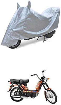YOGE Two Wheeler Cover for TVS(Silver)