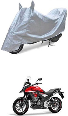 Z Tech Two Wheeler Cover for Honda(Silver)