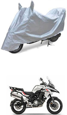 Z Tech Two Wheeler Cover for DSK Benelli(Silver)