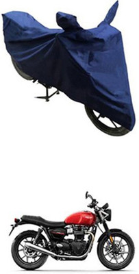 Z Tech Two Wheeler Cover for Triumph(Blue)