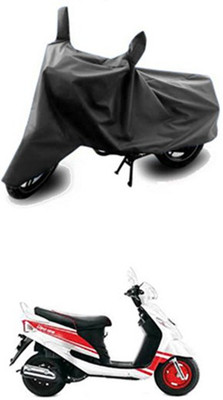 Z Tech Two Wheeler Cover for Mahindra(Grey)
