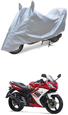 Z Tech Two Wheeler Cover for Yamaha(YZF R15 S, Silver)