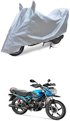 YOGE Two Wheeler Cover for Hero(Passion Pro TR, Silver)