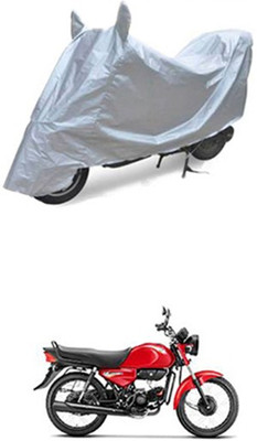 Z Tech Two Wheeler Cover for Hero(HF Dawn, Silver)