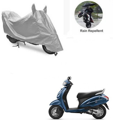 RPSENTTERPR Waterproof Two Wheeler Cover for Honda(Activa 3G, Silver)