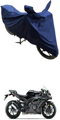 Z Tech Two Wheeler Cover for Kawasaki(Blue)
