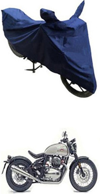 Z Tech Two Wheeler Cover for Royal Enfield(Blue)