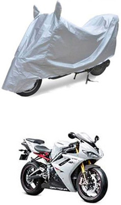 Z Tech Two Wheeler Cover for Triumph(Silver)