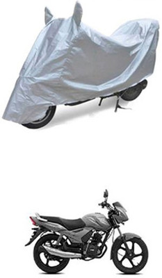 Z Tech Two Wheeler Cover for TVS(Star City, Silver)