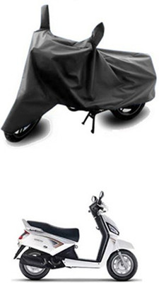 Z Tech Two Wheeler Cover for Mahindra(Grey)