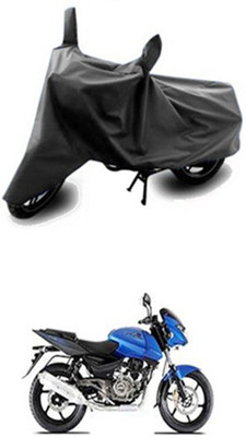 Wild Panther Two Wheeler Cover for Bajaj(Pulsar 200 NS DTS-i, Grey)