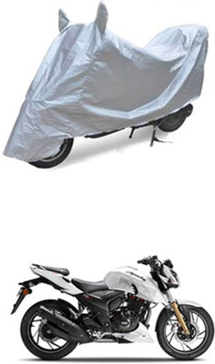 YOGE Two Wheeler Cover for TVS(Silver)