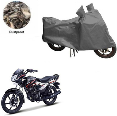 MOTOWORLD Waterproof Two Wheeler Cover for TVS(Phoenix 125, Grey)
