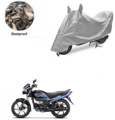 RPSENTTERPR Waterproof Two Wheeler Cover for Hero(Passion Plus, Silver)
