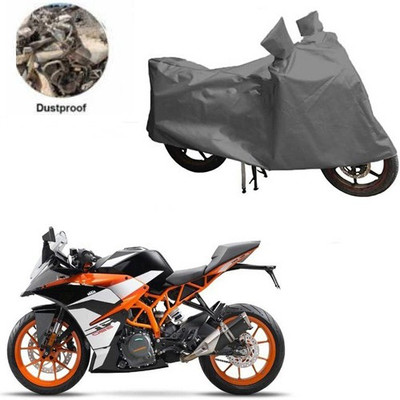RPSENTTERPR Waterproof Two Wheeler Cover for KTM(RD 350, Grey)