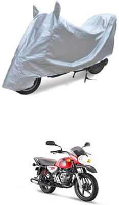Z Tech Two Wheeler Cover for Bajaj(Silver)